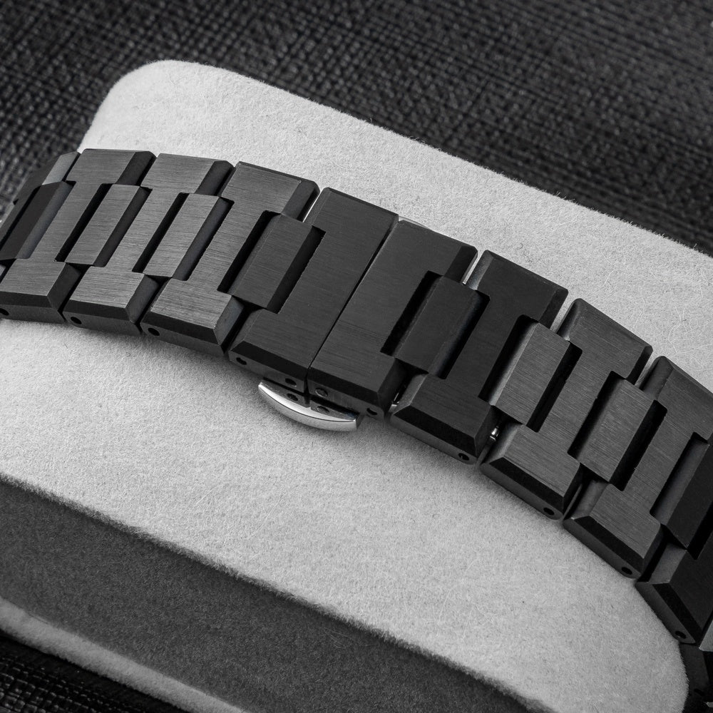 Arabic Dial Casual Ultra Thin Black Fashion Wrist Stainless Steel Luxury Mens Quartz Watch