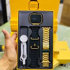 Premium Golden Edition Smart Watch - FREE DELIVERY