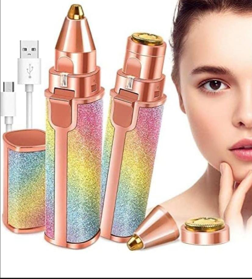 2 in 1 eyebrow trimmer