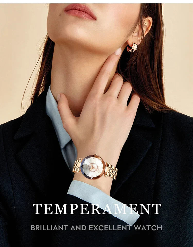 Austrian Blue Diamond Ladies Watch